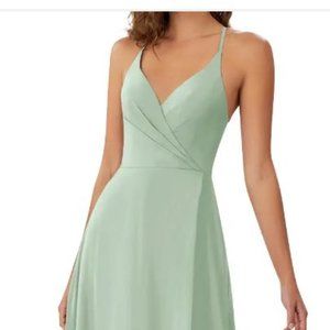 Azazie Davis Bridesmaid Dress Agave